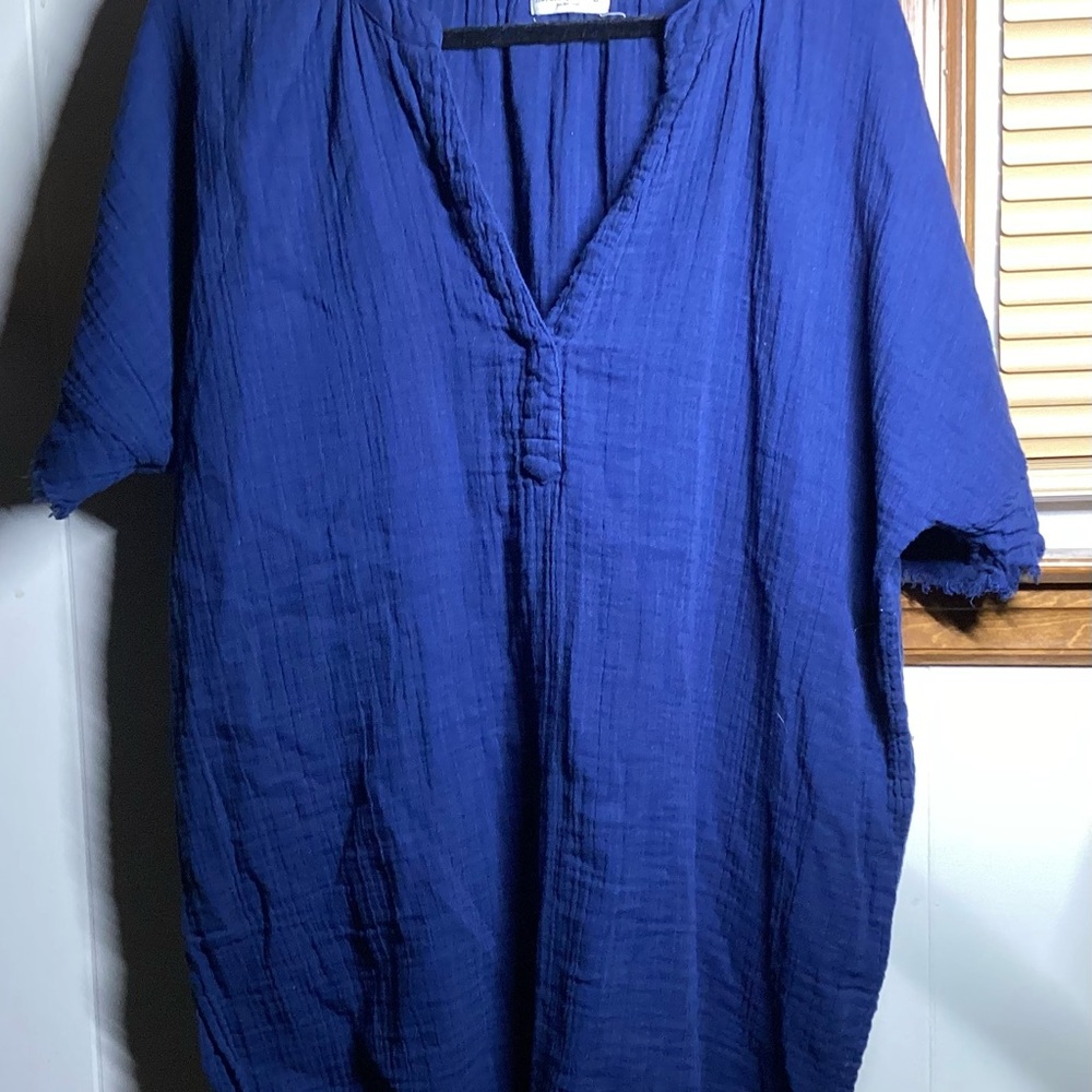 NATURAL LIFE Blue Swim Coverup